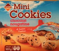 Mini Cookies Chocolat Nougatine