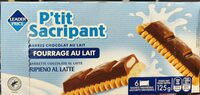 P'tit Sacripant barres chocolat au lait, fourrage au lait