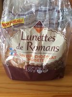 Lunettes de Romans saveur chocolat noisette
