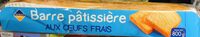 Barre Pâtissière Aux Oeufs Frais