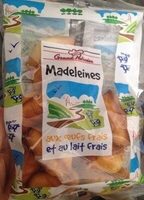Madeleines aux oeufs et au lait frais