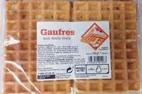 Gaufres aux oeufs frais