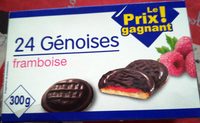 Génoises framboise