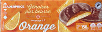 Génoises pur beurre - Nappage à l'Orange