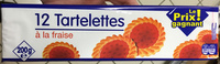 12 Tartelettes à la fraise