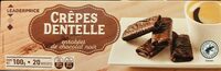 Crêpes Dentelle ENROBÉES DE CHOCOLAT NOIR