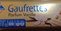 15 Gaufrettes vanille