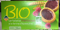 Tartelette framboise à la farine d'épeautre