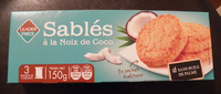 Biscuits sablés à la noix de coco Leader Price