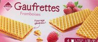Gaufrette framboises