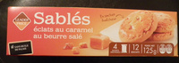 Sablés éclats au caramel au beurre salé