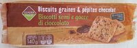 Biscuits graines & pépites chocolat