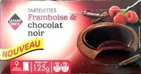 Tartelettes Framboise & chocolat noir