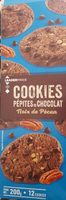 Cookie pepites de chocolat noix de pécan