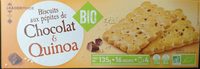 Biscuits aux Pépites de Chocolat et Quinoa Bio