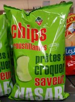 Chips croustillantes saveur Wasabi