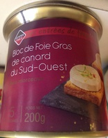 Bloc de foie gras de canard du Sud-Ouest