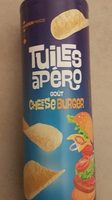 Tuiles apéro goût cheese burger