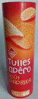 Tuiles apéro goût paprika
