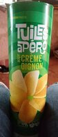 Tuiles apero goût crème oignon