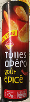 Tuiles apéro goût épicé