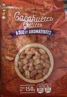 Cacahuètes grillés à sec et aromatisées