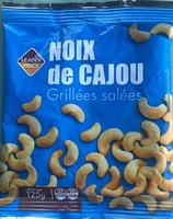 Noix de cajou grillées salées