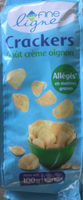 Crackers goût crème oignon