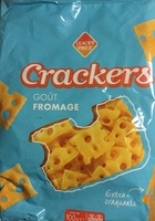 Crackers goût fromage