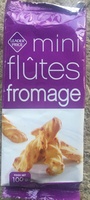 Mini flûtes fromage