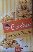 Crackers fromages & graines