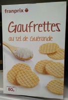 Gaufrettes au sel de Guérande