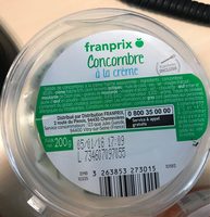 Concombre à la crème