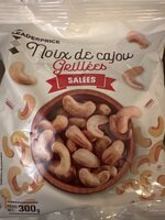 Noix de cajou grillées et salées