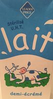 Lait demi ecreme