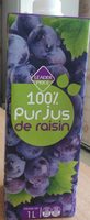 100% pur jus de raisin