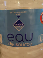 Eau de source