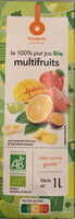100% pur jus bio multifruits