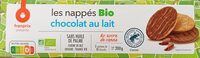 Nappés bio chocolat au lait