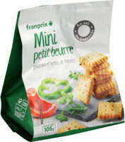 Petits beurres salés poivron herbes de provence