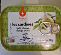 Sardines huie d'olive vierge extra