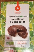 Préparation bio pour moelleux au chocolat