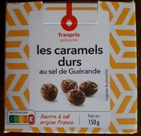 Les caramels durs au sel de Guérande
