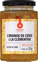 Confiture premium orange et clémentines de Corse