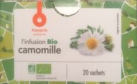 L' infusion bio camomille