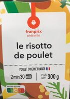 Le risotto de poulet