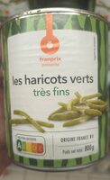 Les haricots verts très fins