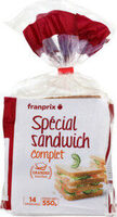 Spécial sandwich complet
