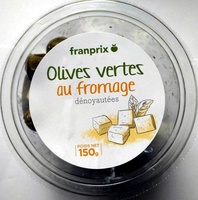 Olives vertes au fromage dénoyautées