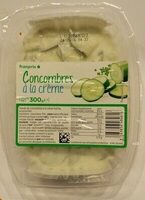 Concombres au fromage blanc